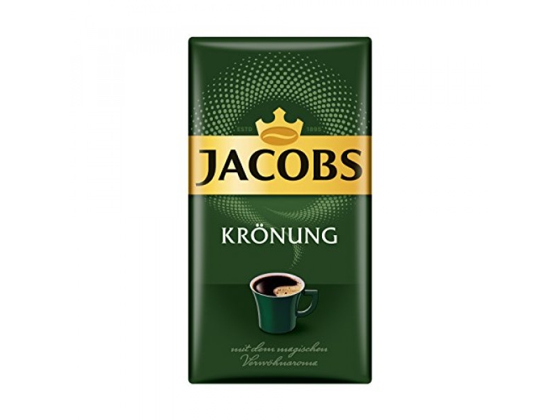 Молотый кофе Якобс (Jacobs Kronung) 500гр - фото - 1