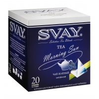Svay  Morning Sun пирамидки чай зелёный пакетированный - фото - 2