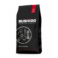 Кофе в зернах Bushido Black Katana, пакет 227 гр - фото - 1