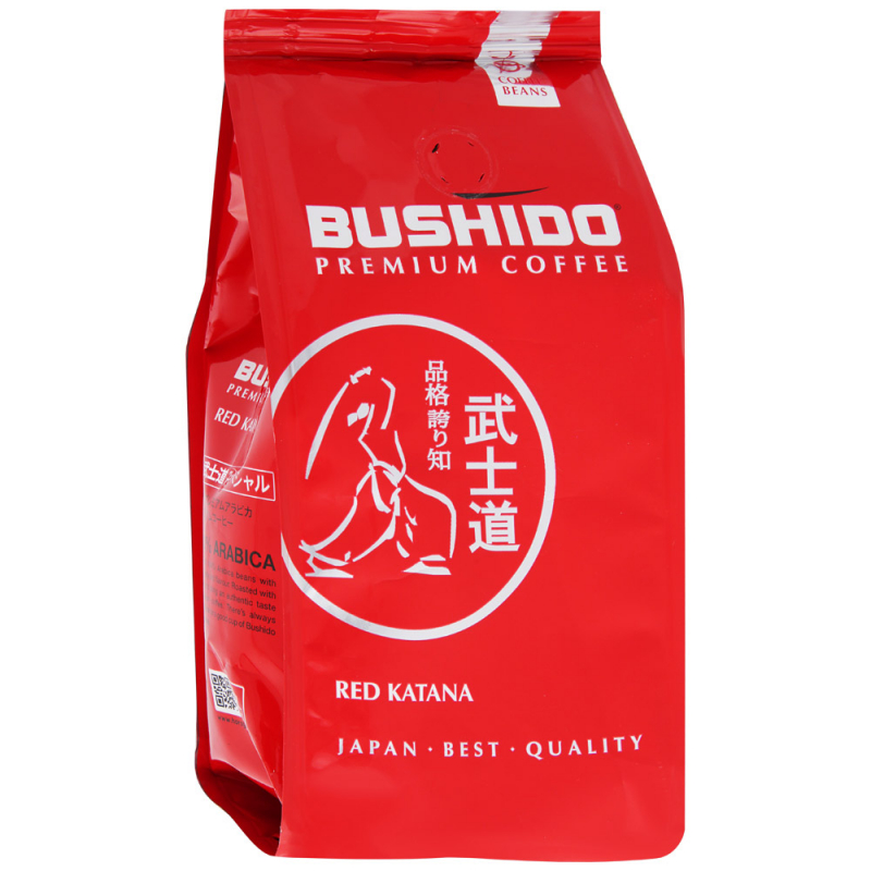 Молотый кофе Bushido Red Katana,пакет 227 гр - фото - 1
