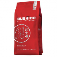Кофе в зернах Bushido Red Katana,пакет 227 гр - фото - 1
