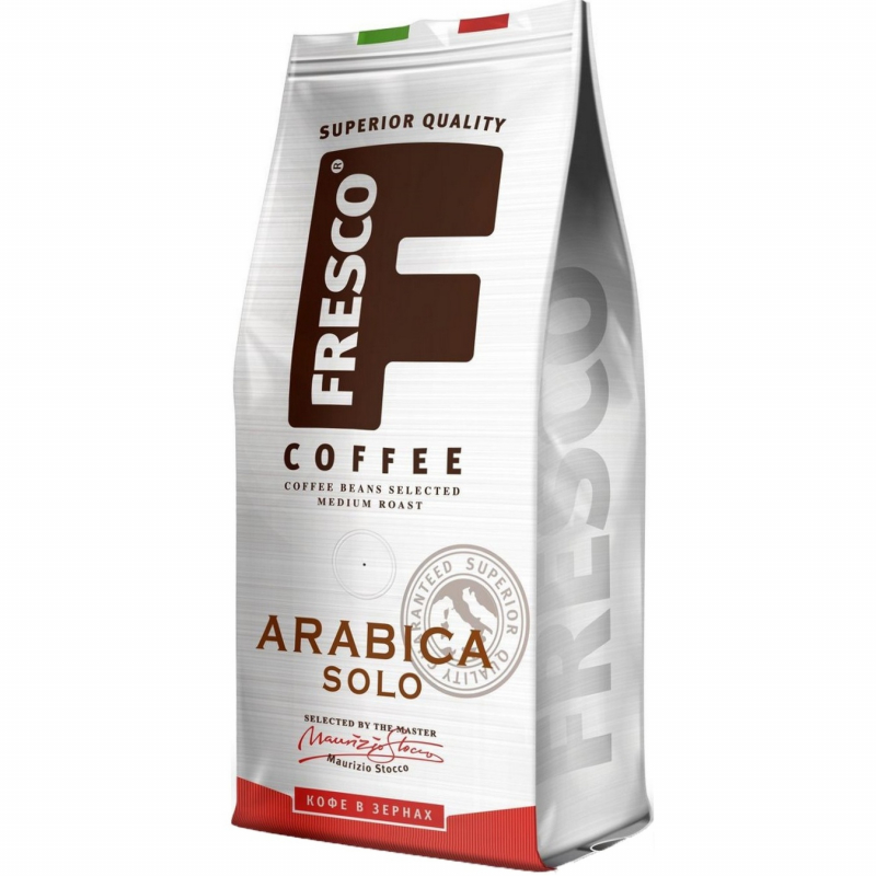 Кофе  в зернах Fresco Arabica Solo 1 кг - фото - 1