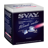 Svay Winds’ Valse 20 саше чай зеленый с ароматом клубники и персика - фото - 1