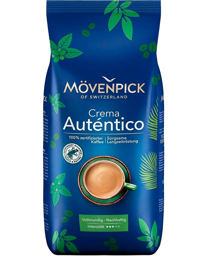 Кофе в зёрнах Movenpick Crema El Autentico  1 кг - фото - 1