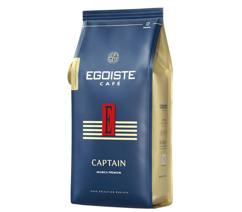 Кофе в зернах EGOISTE Captain 1кг - фото - 1