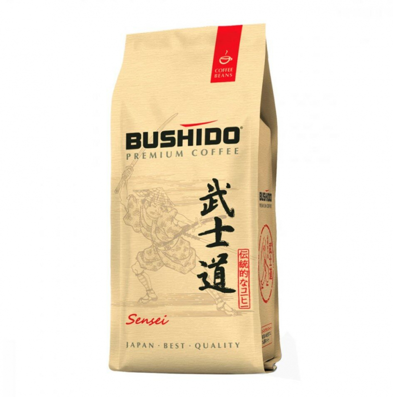Кофе в зернах Bushido Sensei, 1кг - фото - 1